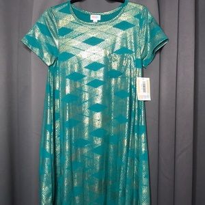 XS green and gold LLR elegant collection Carly